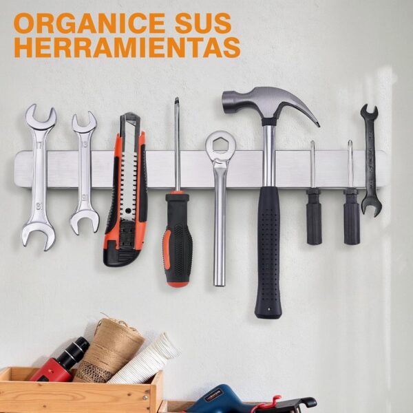 F126X3429_paste_1781695887777_2 (30 cm) Suporte Magnético para Facas em Aço Inoxidável