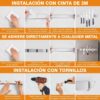F126X3429_paste_1781695887777_4 (30 cm) Suporte Magnético para Facas em Aço Inoxidável