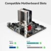 Placa de Expansão USB 3.1 Gen2 10Gbps 2 USB-A 2 USB-C ELUTENG PCIe