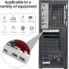 Placa de Expansão USB 3.1 Gen2 10Gbps 2 USB-A 2 USB-C ELUTENG PCIe
