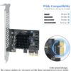 F126X3432_paste_1781696455528_2 Placa de Expansão SATA Xdingjiala ASM1061 2 Portas 6Gbps PCIe x1