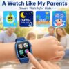 (1.54") Smartwatch Infantil iCHOMKE QK-H15A 26 Jogos e Câmara HD - Azul