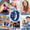 (1.54") Smartwatch Infantil iCHOMKE QK-H15A 26 Jogos e Câmara HD - Azul