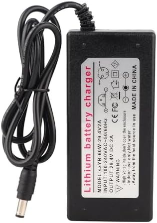 F126X3459_paste_1781813315319_3 Carregador de Bateria Ciglow 29.4V 2A para Lítio e Veículos Elétricos - Preto