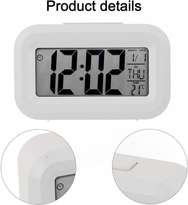 F126X3462_paste_1781813337740_4 (x2) Despertador Digital Ecrã LED Temperatura e Função Snooze TDCuizent 278H492668