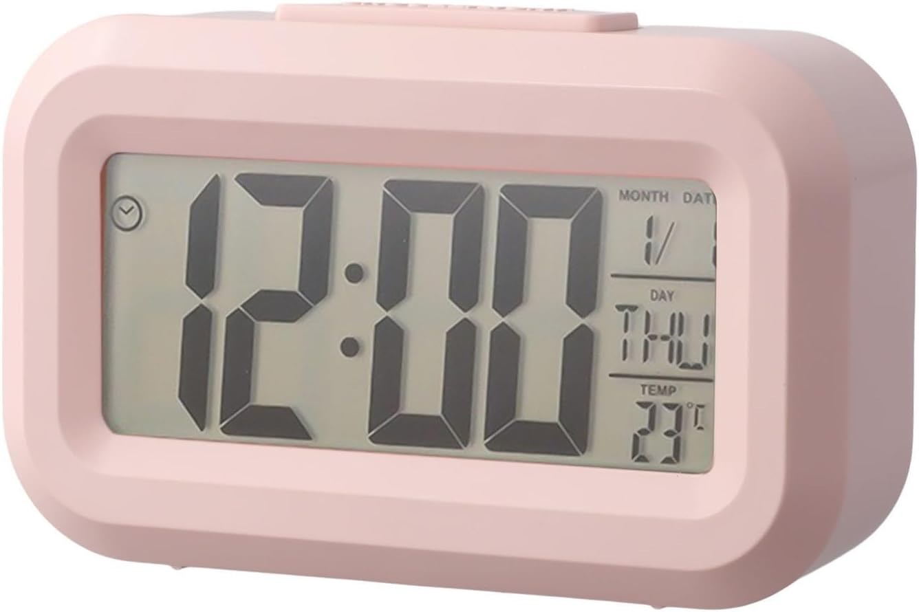 Despertador Digital LED com Temperatura e Snooze