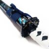 (102cm) Katana Ghost of Tsushima Jin Sakai Aço Carbono Decorativa - Azul