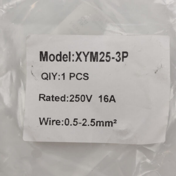 F126X3486_1782252774918_3.jpg Caixa de Derivação Estanque IP68 Com Bloco de Terminais XYM25-3P
