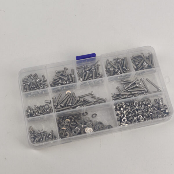 F126X3487_1782252842625_2.jpg Kit de Parafusos Porcas e Anilhas Inox M3 Assortidos 765 Peças