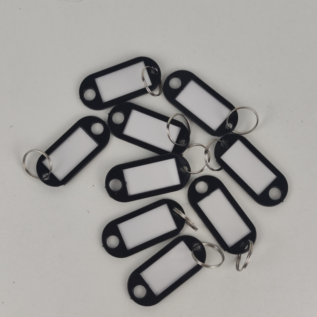 Conjunto de Porta-chaves Com Etiqueta Branca