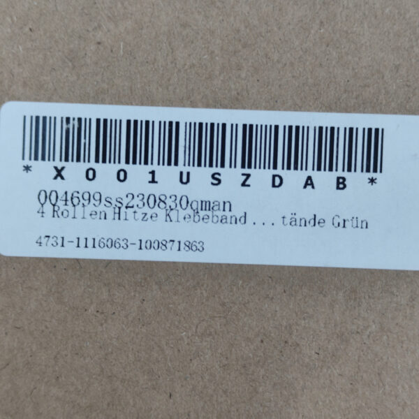 Fita Adesiva Térmica Verde Em Rolo