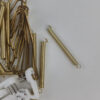 Kit de Ganchos de Mola para Parede Dourados 8 Polegadas