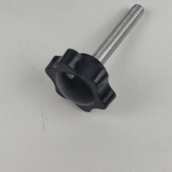 Parafusos de Aperto Manual 8x50 mm Com Botão Em Estrela Preto