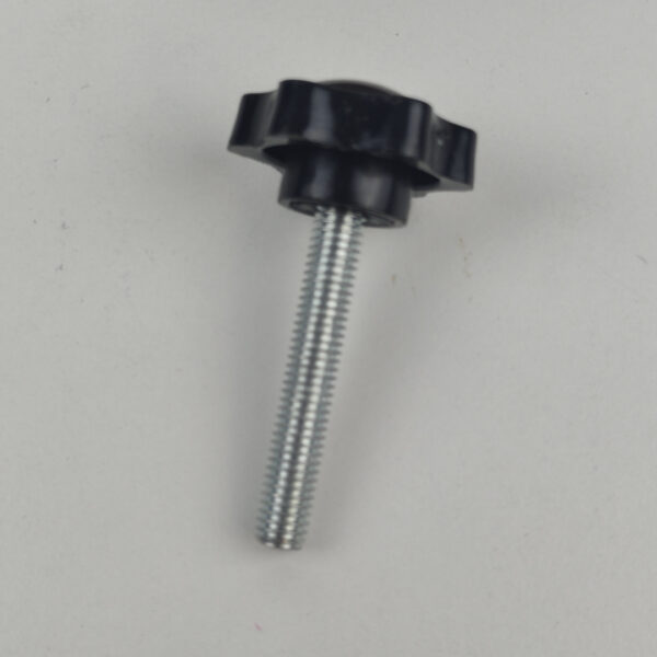 Parafusos de Aperto Manual 8x50 mm Com Botão Em Estrela Preto