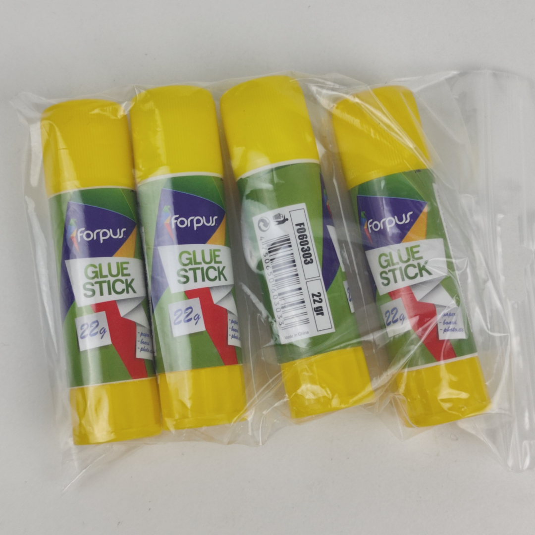 Pack 4 Colas Em Stick Forpus 22 G