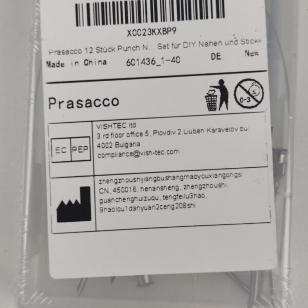 F126X3523_1782297660039_5.jpg Conjunto de Agulhas para Costura e Bordado Prasacco 12 Peças