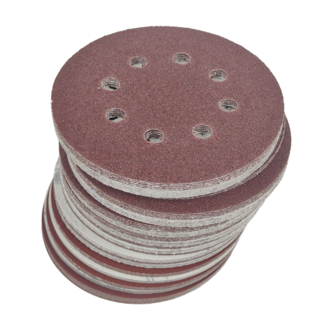 Discos de Lixa 125 mm para Lixadora Orbital STEBRUAM
