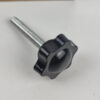 Parafuso de Aperto Manual M8x50mm Preto 10 Peças
