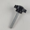Parafuso de Aperto Manual M8x50mm Preto 10 Peças