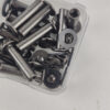 Conjunto de Parafusos e Espaçadores Metálicos M5 x 20 mm