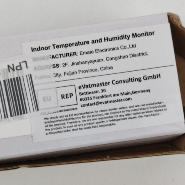 Sensor Remoto BALDR E0666TH de Temperatura e Humidade