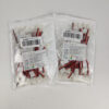 Conjunto de Conectores LED Strip 4 Pinos Com Cabos