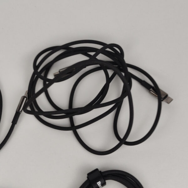 4 Cabos USB-C para USB-C Baseus Em Vários Comprimentos