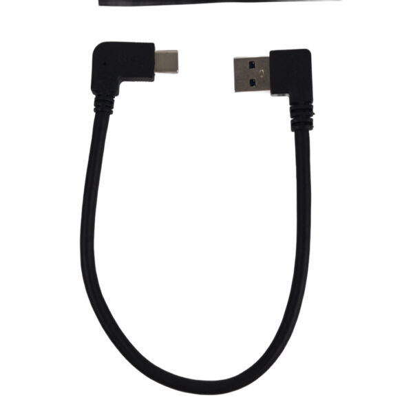 Cabo USB-C para USB-A Em Ângulo 5Gbps