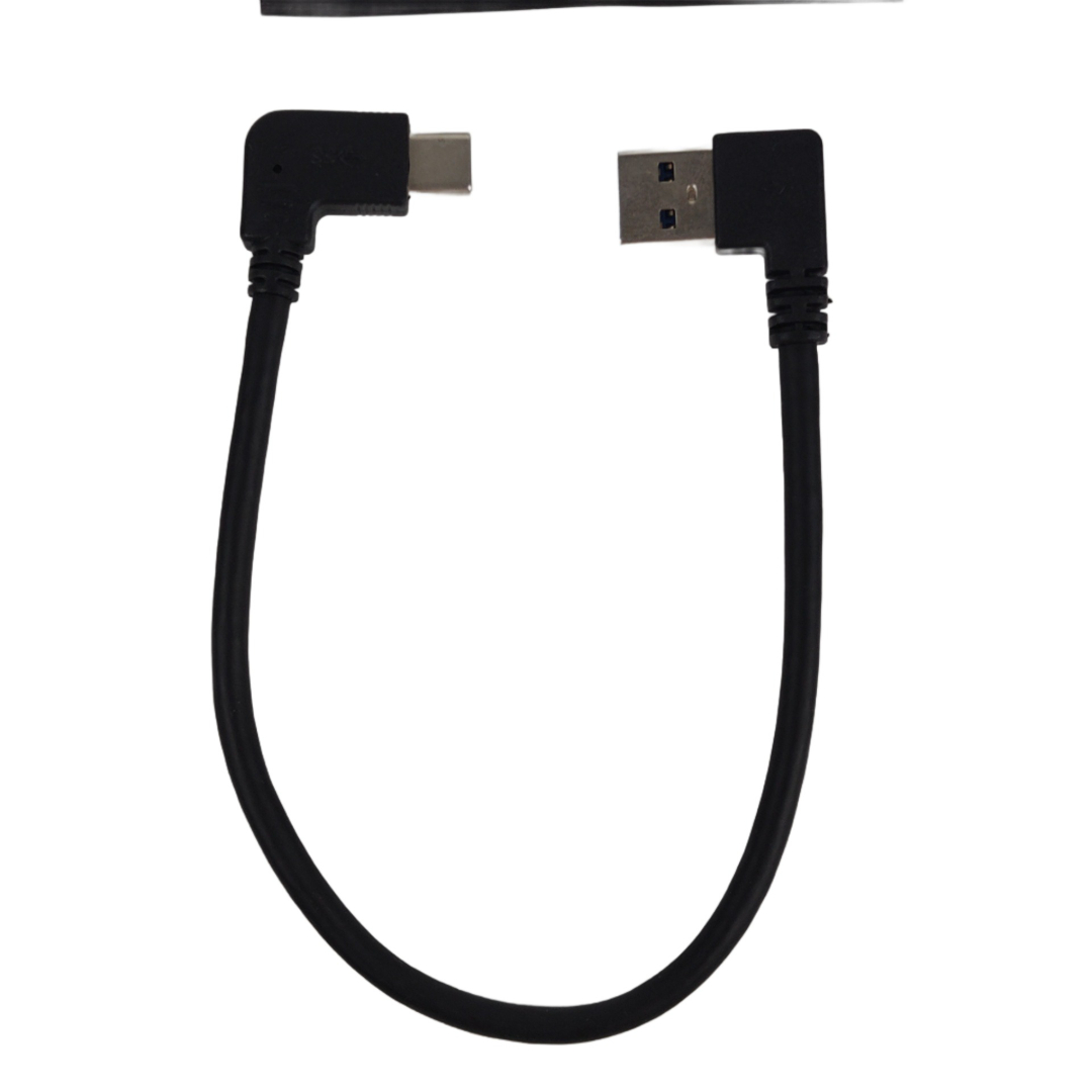 Cabo USB-C para USB-A Em Ângulo 5Gbps