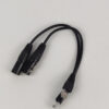 Cabo Adaptador XLR 3 Pinos para RJ45 Ethernet