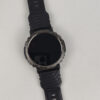 Smartwatch Desportivo Redondo Com Bracelete Preta