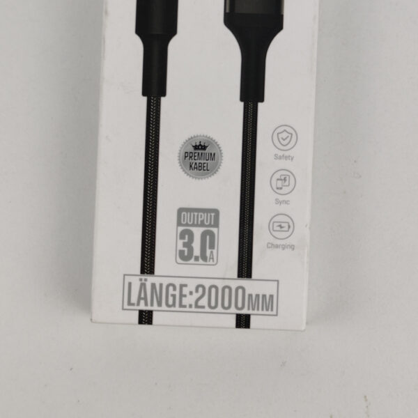 Cabo Micro USB Zatesta ZTK-32 2 M 3.0A