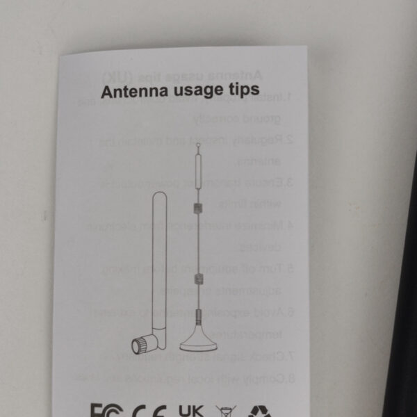 Antena Wifi Dual Band 2.4 Ghz 5.8 Ghz 6 Dbi