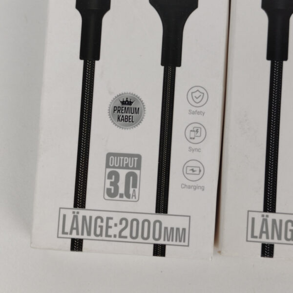 x4 Cabos Micro USB Zatesta Micro Kabel