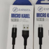 x4 Cabos Micro USB Zatesta Micro Kabel