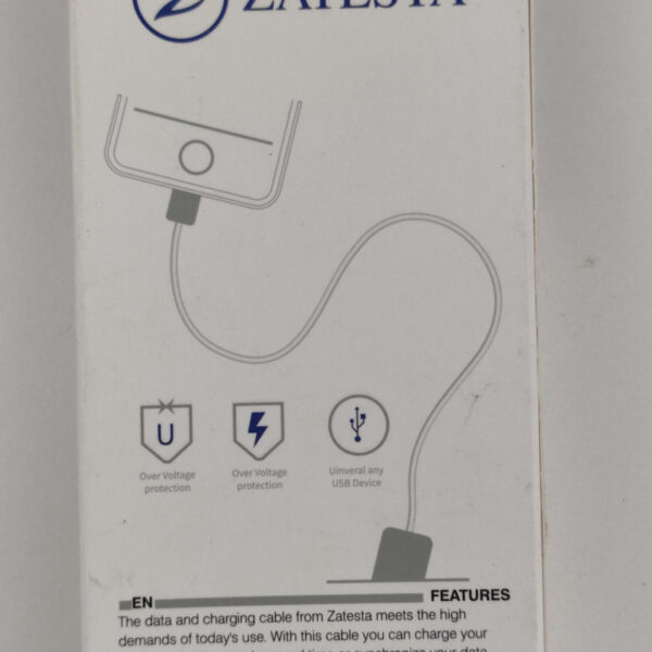 x4 Cabos Micro USB Zatesta Micro Kabel