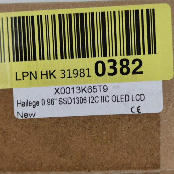 Módulo Display OLED 0.96" I2C SSD1306