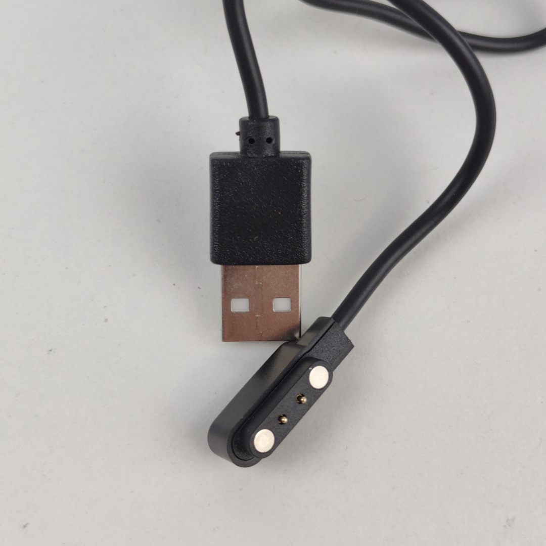 Cabo Carregador USB para Smartwatch 2 Pinos 4 Mm