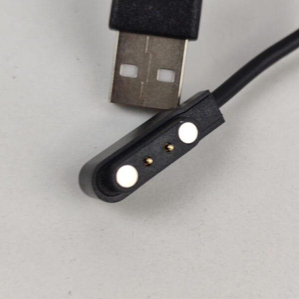 Cabo Carregador USB para Smartwatch 2 Pinos 4 Mm