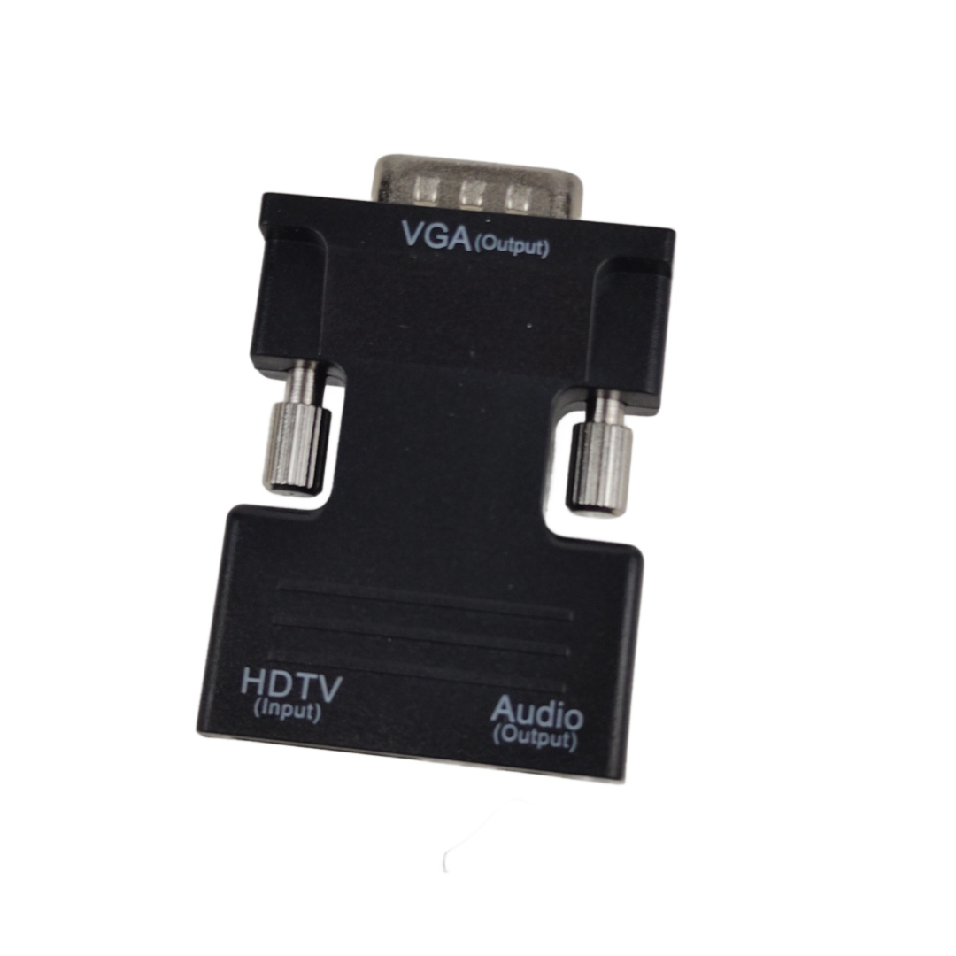 Adaptador VGA para HDMI Com Áudio