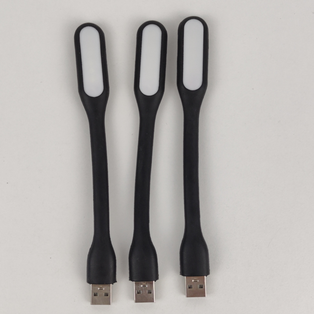 x2 Mini Lanternas USB Flexíveis Em Silicone
