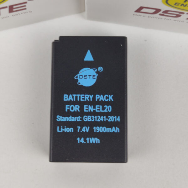 (x2) Bateria Recarregável Li-ion EN-EL20 para Nikon