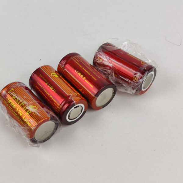 Pack de 4 Baterias Recarregáveis 18350 3.7V Li-ion