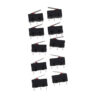 Microinterruptor de Alavanca 5A 250V 3 Terminais
