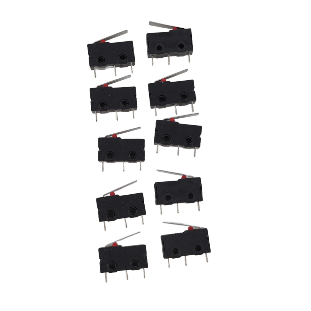 Microinterruptor de Alavanca 5A 250V 3 Terminais