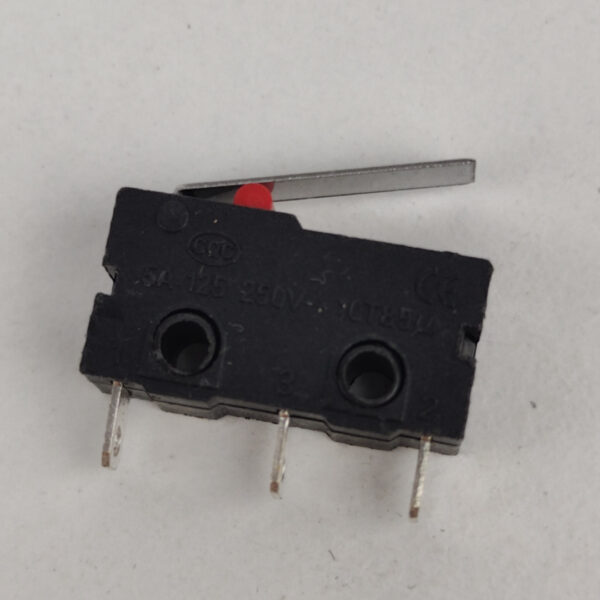 Microinterruptor de Alavanca 5A 250V 3 Terminais