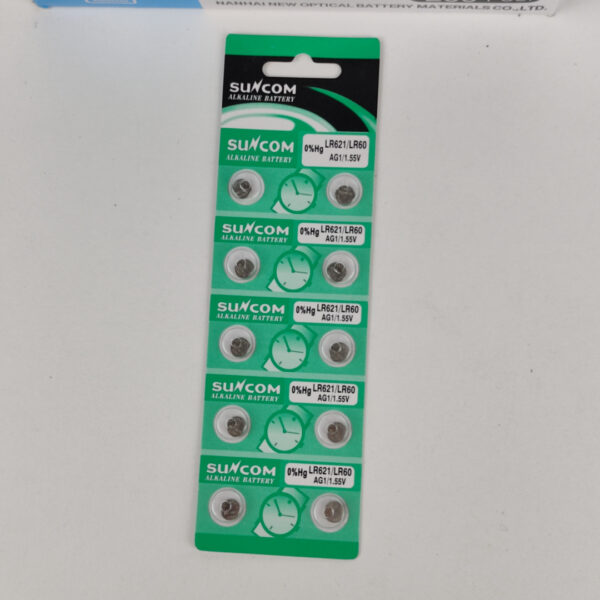 600 Pilhas Alcalinas SUWCOM LR621 LR60 1.55V