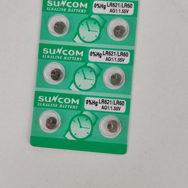 600 Pilhas Alcalinas SUWCOM LR621 LR60 1.55V