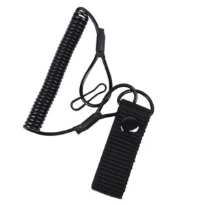 (x5) Cordão de Segurança Elástico Com Espiral