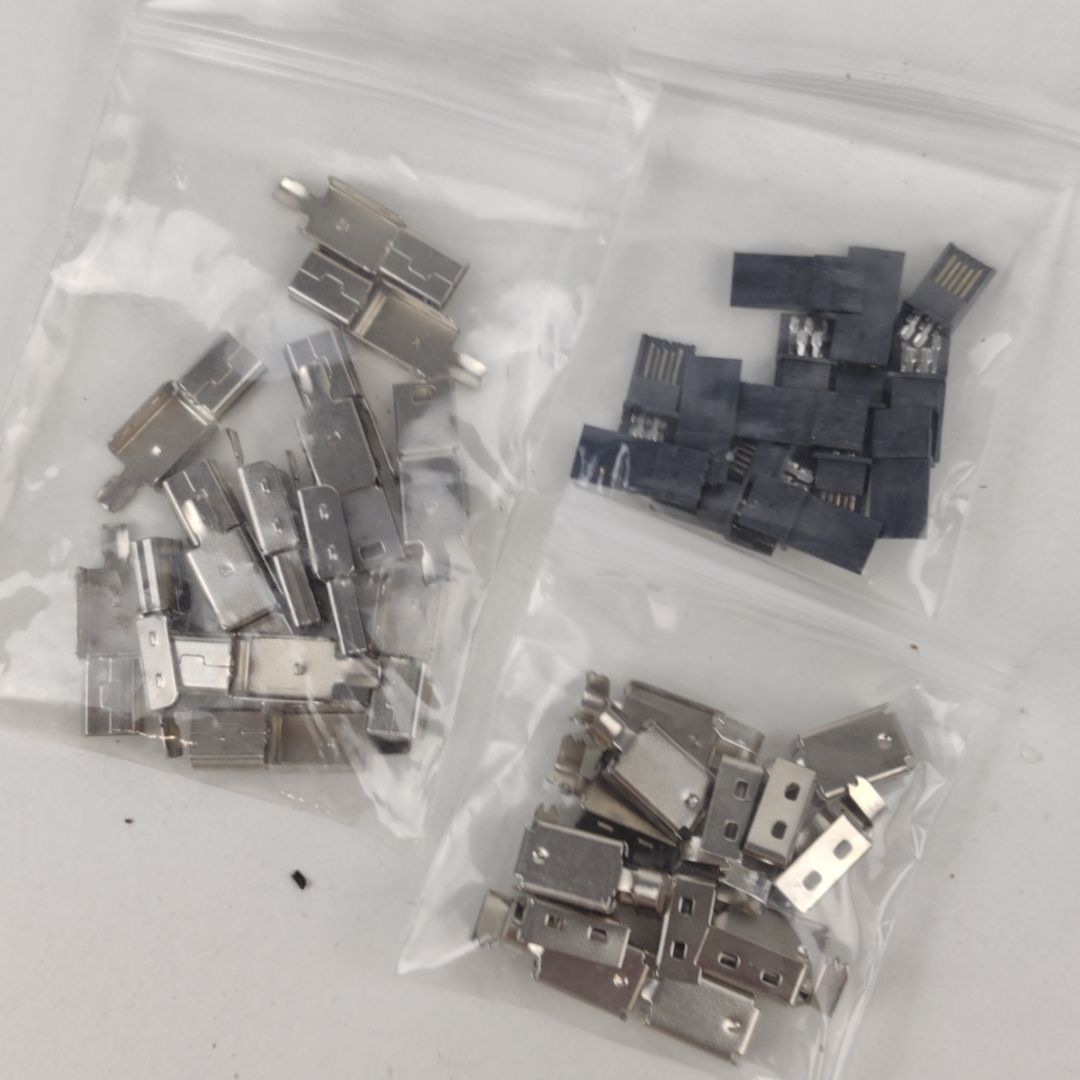 Conjunto de Conectores Mini USB de 5 Pinos